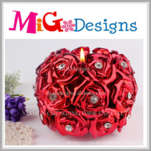 Moderner Design-Blumen-geformter Tee Llight Wedding Favor-Kerzenhalter